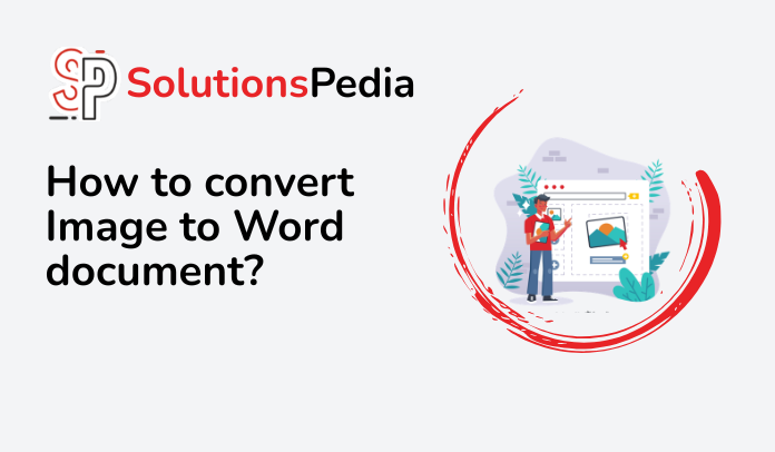 How to convert image to word document?